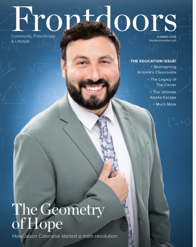 Mdtproject's tweet photo. The Summer Education Issue of Frontdoors Media, created in partnership with Center for the Future of Arizona, highlights the people, partnerships, and ideas shaping the future of education across Arizona. https://t.co/401Gkk8n2A