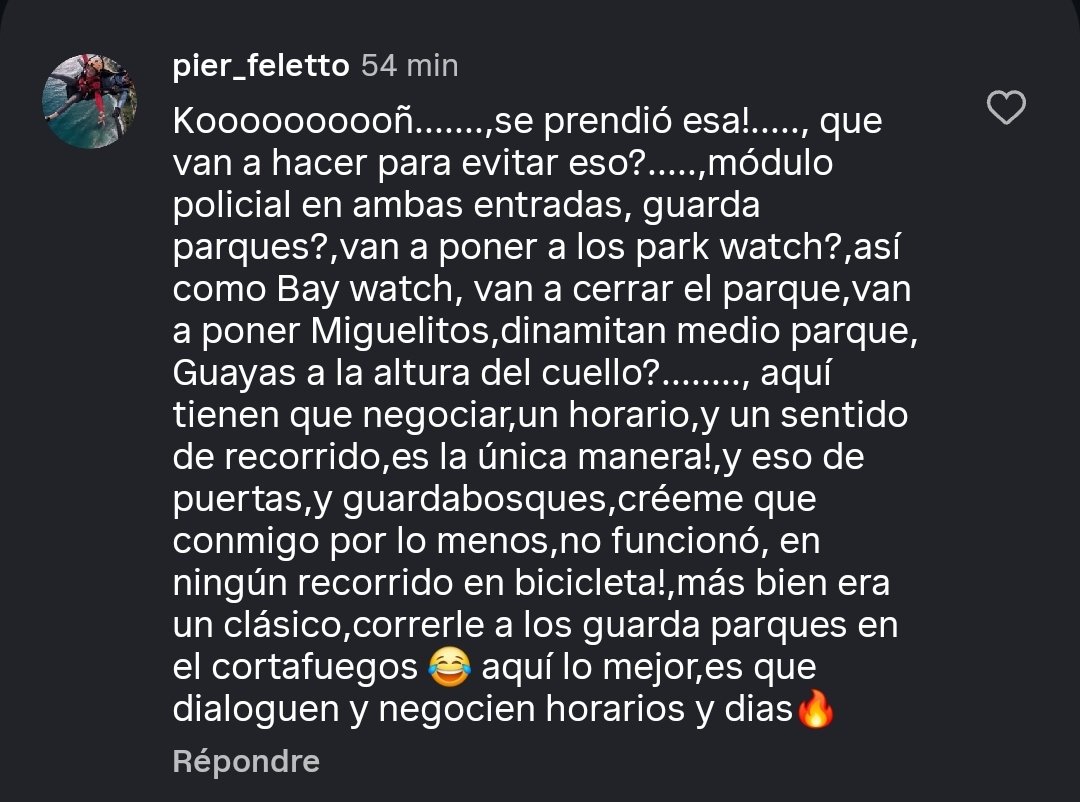 acraya1's tweet photo. @CaoCaito @escovargabriela @darwingonzalezp @PoliBaruta Hasta confiesan públicamente sus violaciones y se burlan de @InparquesVzla https://t.co/cW0If6JfX2