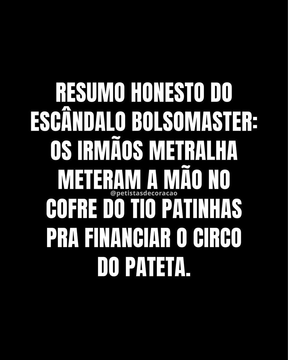 PeTistas de Coração tweet media