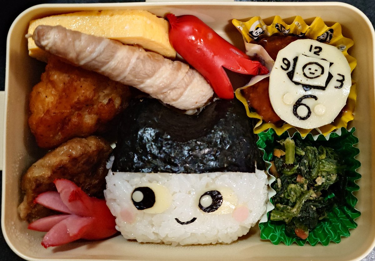 wowmfmf's tweet photo. 今日のお弁当【ぽこあポケモン】
この前のお弁当【たまごっち】 https://t.co/x3rI3hCnRb