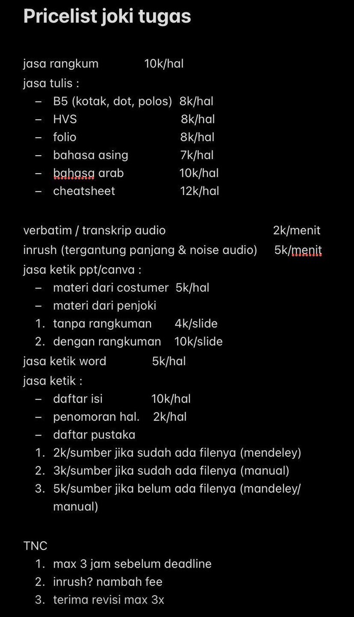 disa | joki tulis depok, jakarta tweet media