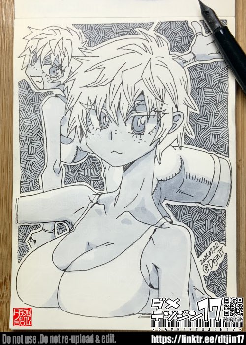 ダメテツジン17 tweet media