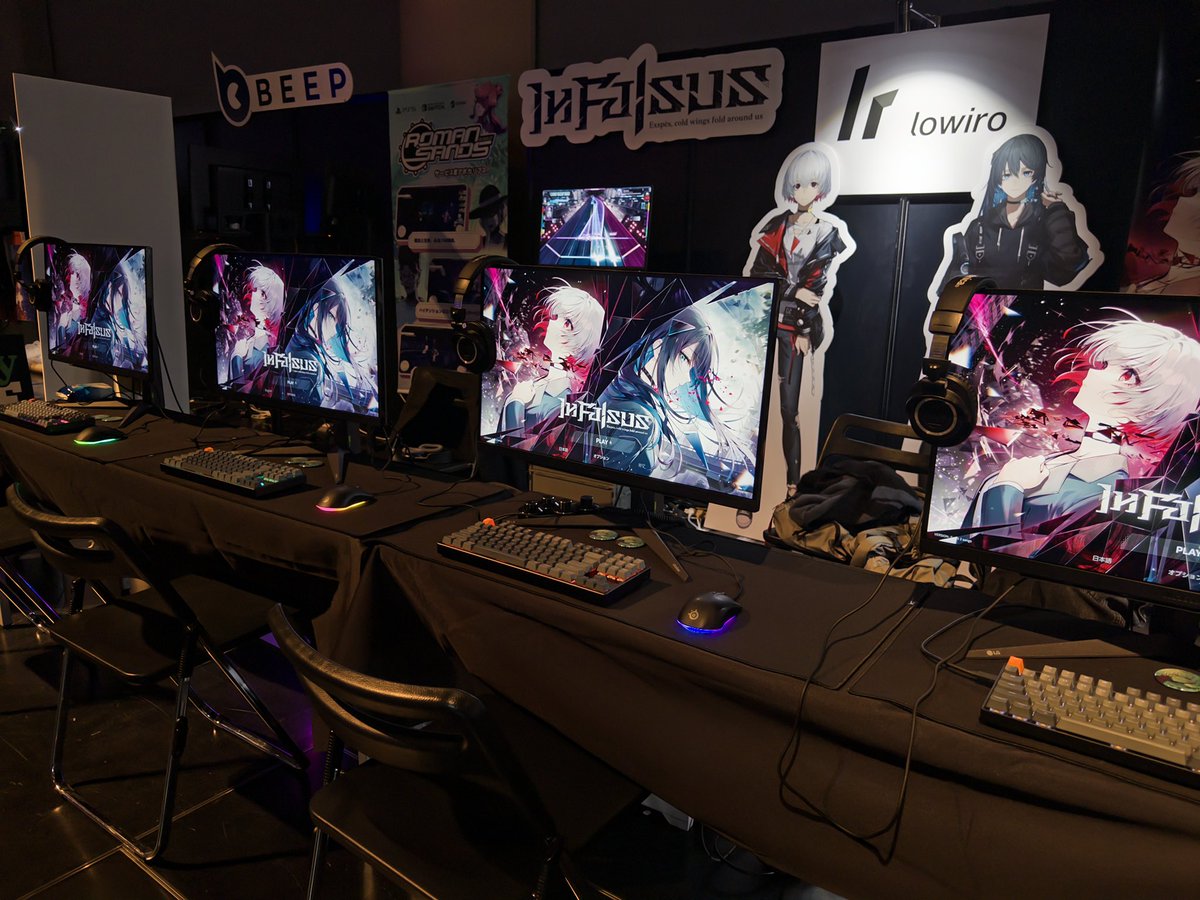 guy_kun's tweet photo. @ Bitsummit 14 https://t.co/iTj2C5MBHR
