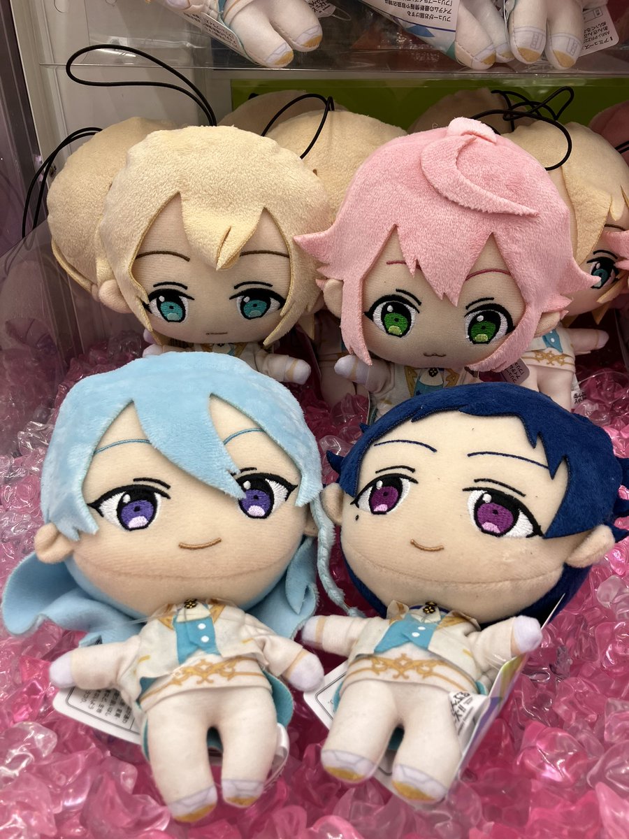 新品ALKALOID4種セット あんさんぶるスターズ‼︎ぬいぐるみ GiGO限定❶ 本日5/22(金)より 『あんさんぶるスターズ！！』ぬいぐるみ登場