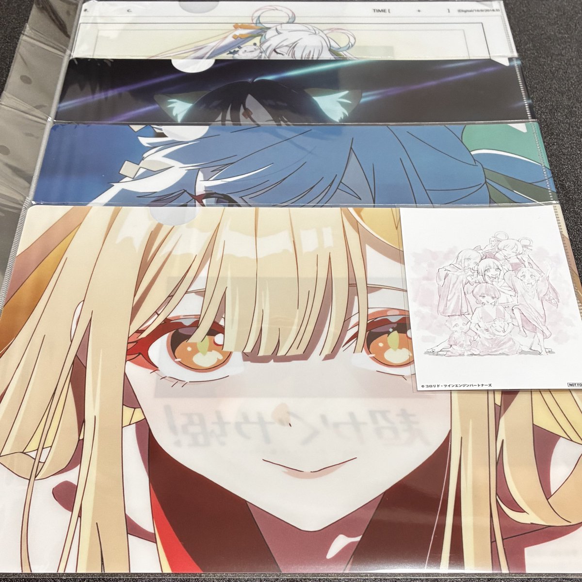 超かぐや姫！のクリアファイル届いた！！