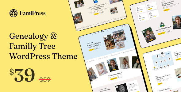 HaruTheme's tweet photo. If you are looking for a beautiful WooCommerce WordPress theme for Family, Genealogy, Family Tree,… FamiPress is right choose for you! This theme is also suitable for any kind of Family... 
Let's check: https://t.co/kHMCjNQefS https://t.co/U2lk6hI5zv