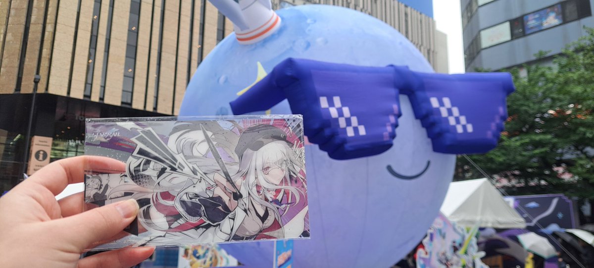 K46_houkai's tweet photo. 賞品で虚照ゲット！！
めっちゃ楽しかったわ！ https://t.co/V6N8VwiO8f