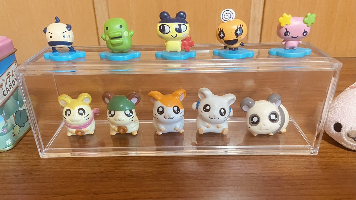 おジャ魔女フィギュア入らないからハムちゃんずを入れてみたのだ