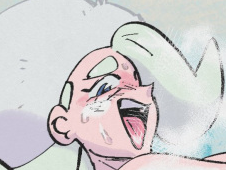Croppedrule342's tweet photo. Cropped post 12, 
the character in this art piece is melony from pokemon, 
the art is by @SLBtweetty https://t.co/muZsfv527B