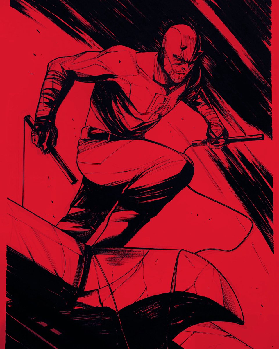 hughginsect's tweet photo. Daredevil by Moon Knight artists:

@TheWarblazer 
@DavideParatore6 
@AlesCappuccio 

The Holy Trinity🩸🩸🩸 https://t.co/ik8zQwOnD9