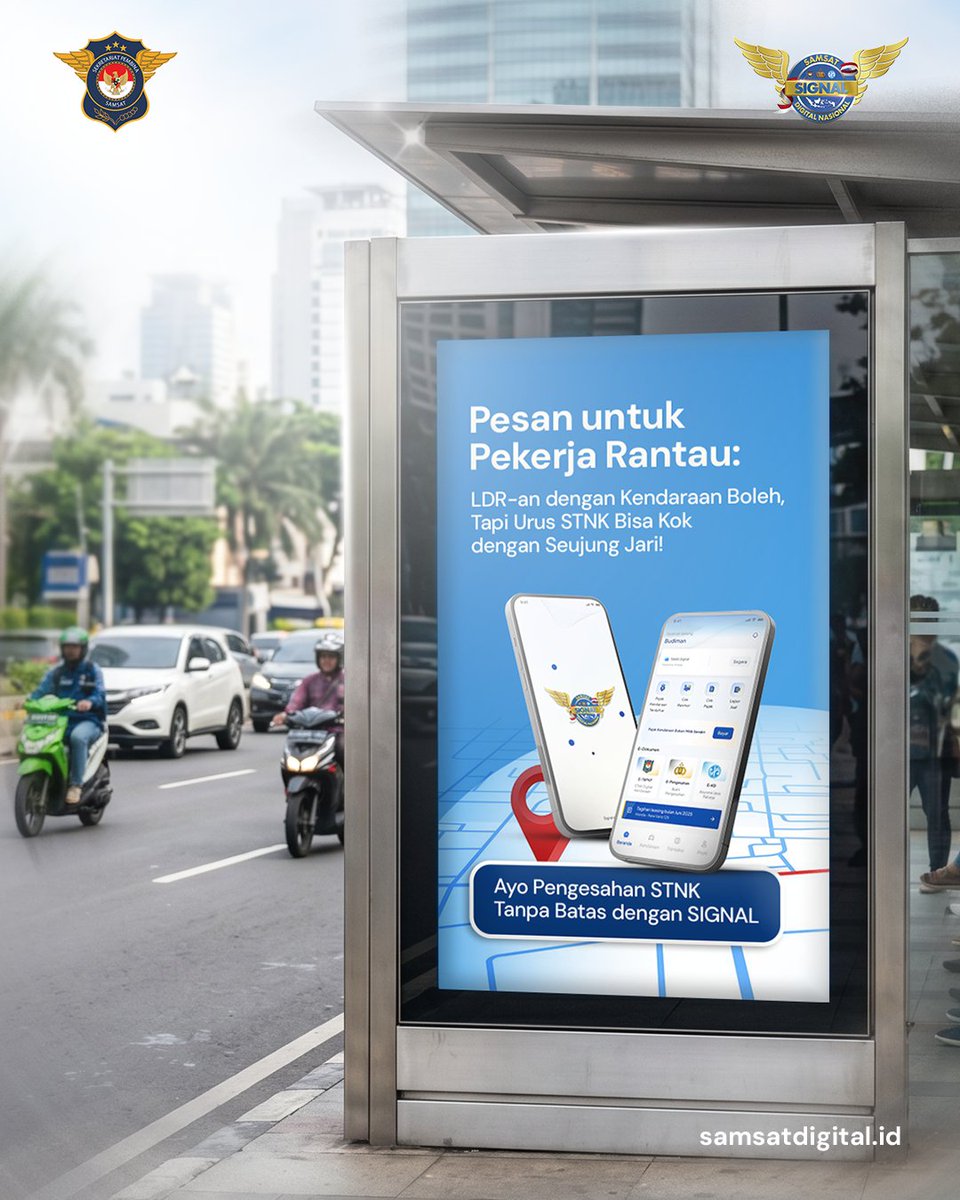 Samsat Digital Nasional (SIGNAL) tweet media