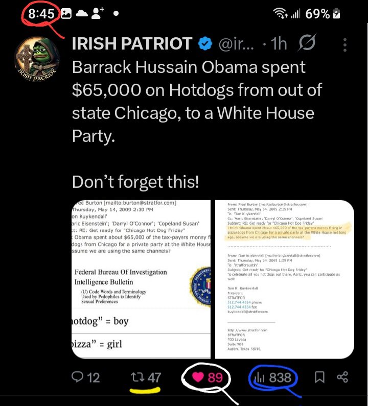 DeanDavis33's tweet photo. 😎8️⃣9️⃣ #EightyNine
✊️4️⃣7️⃣ #FortySeven
😏 #WhatAreTheOdds 😁
8️⃣4️⃣5️⃣ #EightFourFive
8️⃣3️⃣8️⃣ #EightThreeEight https://t.co/ft1P8cOUwq