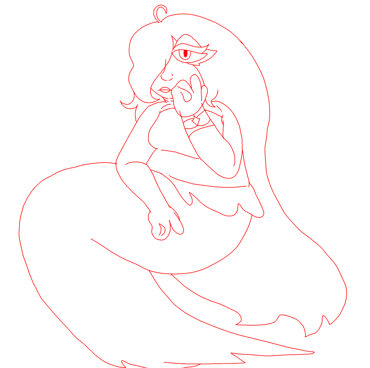 Kayliethebitch's tweet photo. Human Jenna and uhhhhhh made art for @NullTheWrit3R 
(She already saw this but I wanted to post it here also!!) https://t.co/cr3UQHEOrI