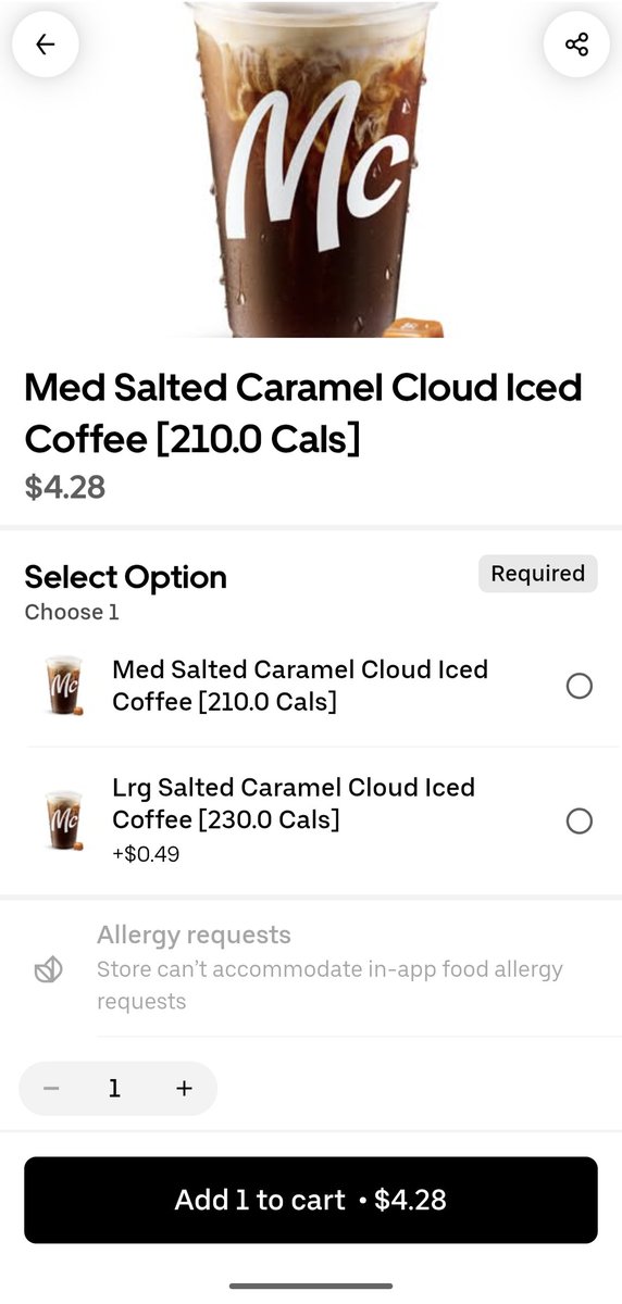 subfvce's tweet photo. Whoever orders this trash is an absolute lobotomite. Unstirred iced coffee with a wet fart of foam up-charged to 4.28 +tax and call it a cloud.
Fuck capitalism. https://t.co/Cszrbhsewo