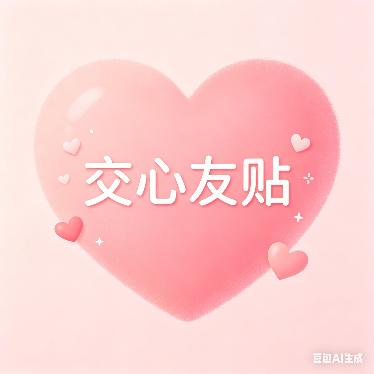交心友贴 tweet media