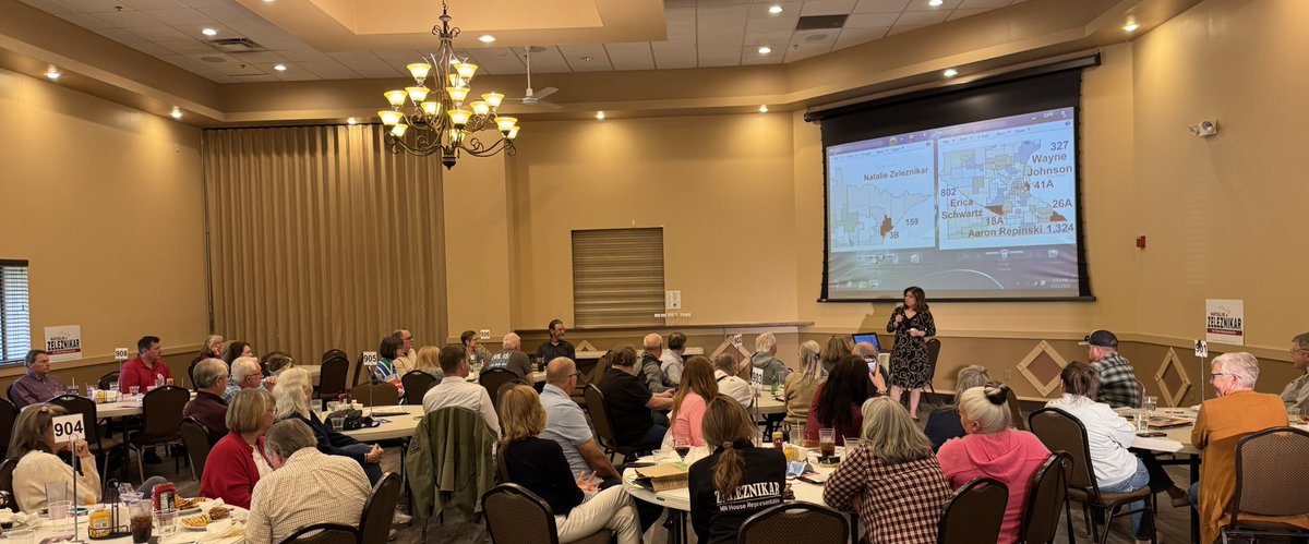 maxrrymer's tweet photo. Chisago County knows the stakes in 2026. We’re gonna work our tails off in the district, and support the candidates who will tip the balance of the state outside of it.

Proud to stand with my friends and colleagues tonight! https://t.co/geHf29b9z6