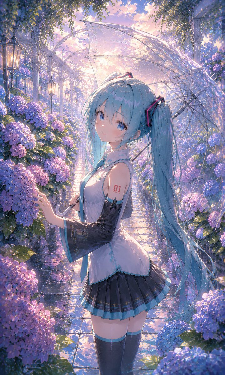 P-Miku Gallery ♯07 ♪*┈┈┈┈┈┈┈┈┈┈┈*☆ 初夏のとおりみち