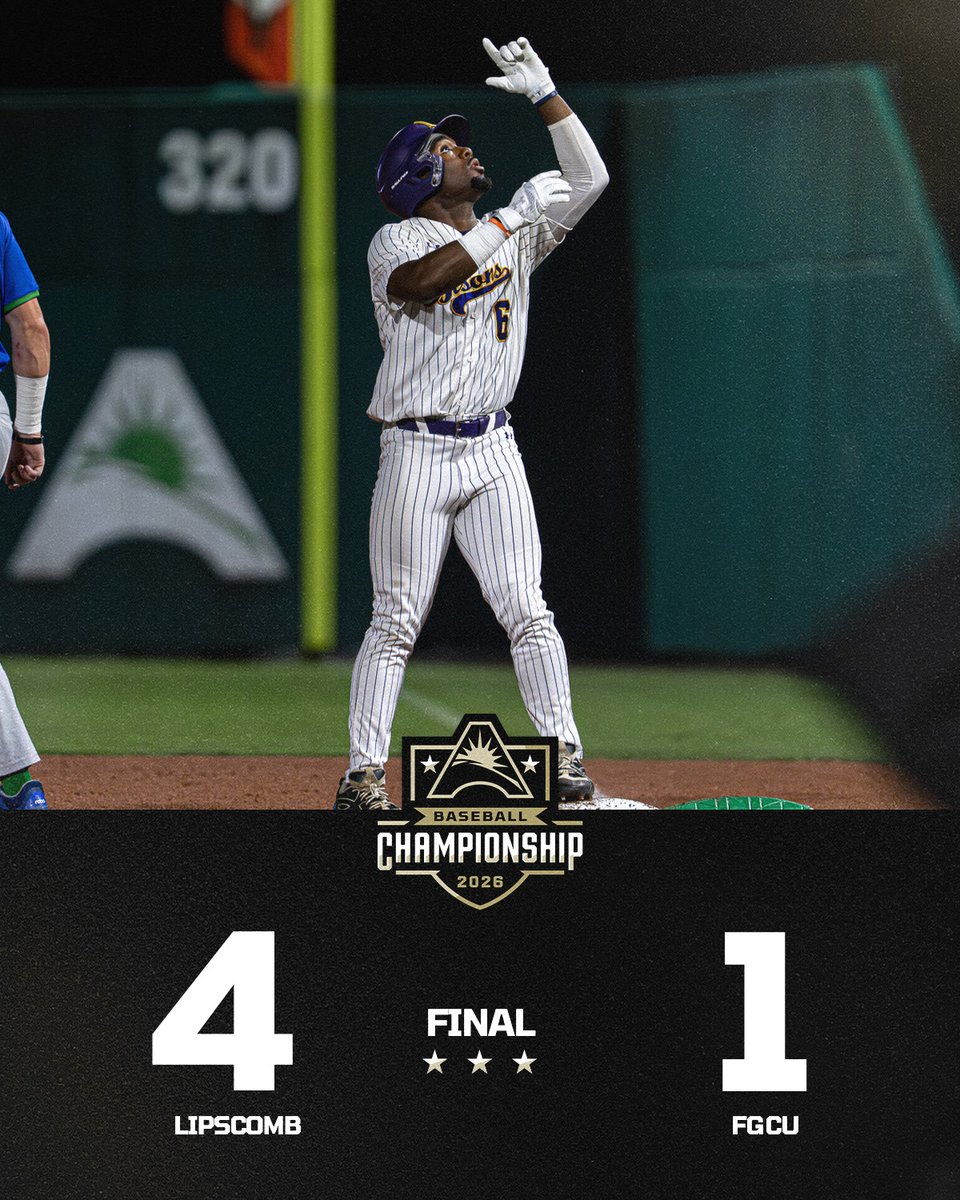 ASUNSports's tweet photo. One step closer. 

#ASUNBSB x @BisonBaseball https://t.co/TXIozOwW0R
