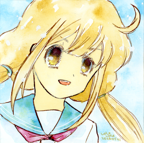 role_role8's tweet photo. ドローイング杏ちゃん。みぎむき書けるようになりたい！！。 https://t.co/iKdCWgBFcW