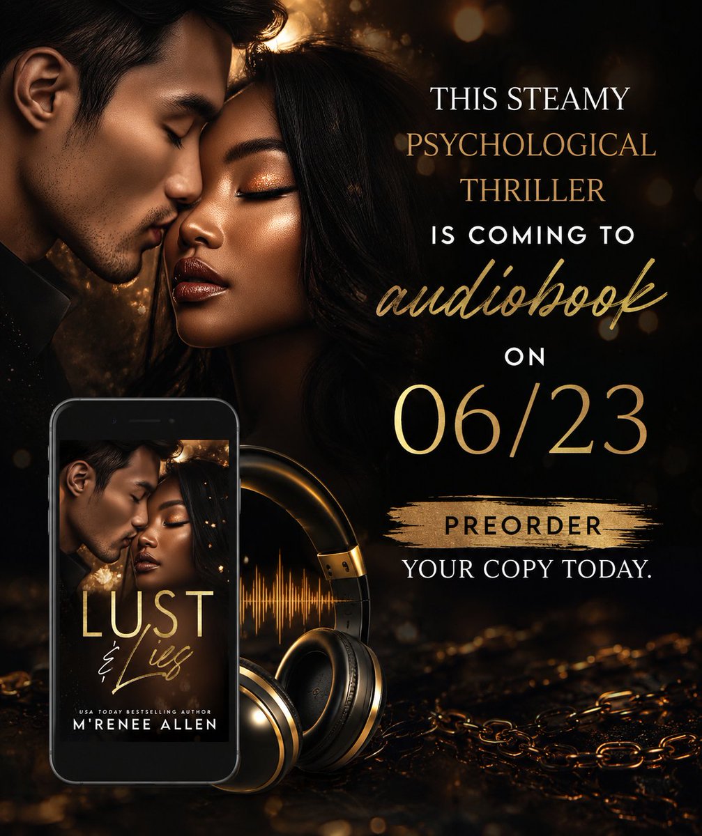 SirenAllen's tweet photo. 💛COMING TO AUDIOBOOK!💛
He says I’m his wife. He says I’m the love of his life. But I don’t remember him. I don’t remember our love. In fact, I don’t remember anything. 
https://t.co/zaoY01wNq2 
#RomanticSuspense #AmnesiaRomance #AMBWromance #ForbiddenRomance #LustandLies https://t.co/PVkTRzk53t