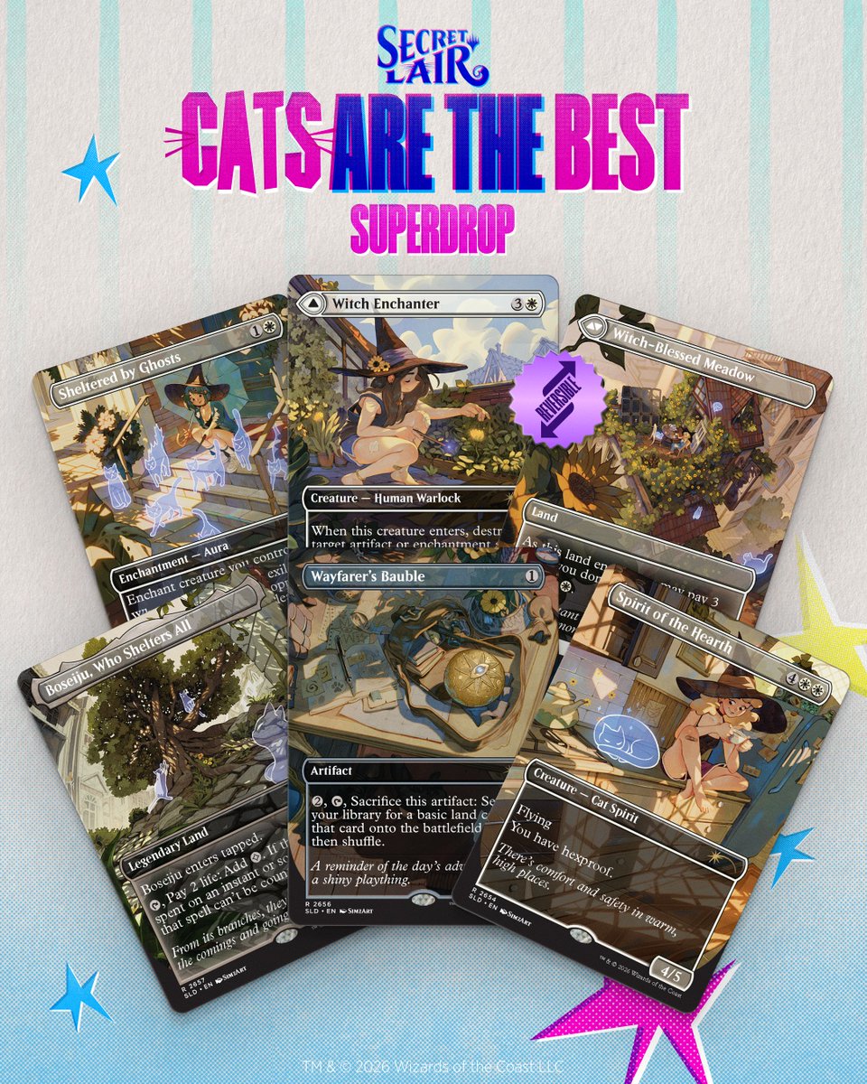 MTG Secret Lair tweet media