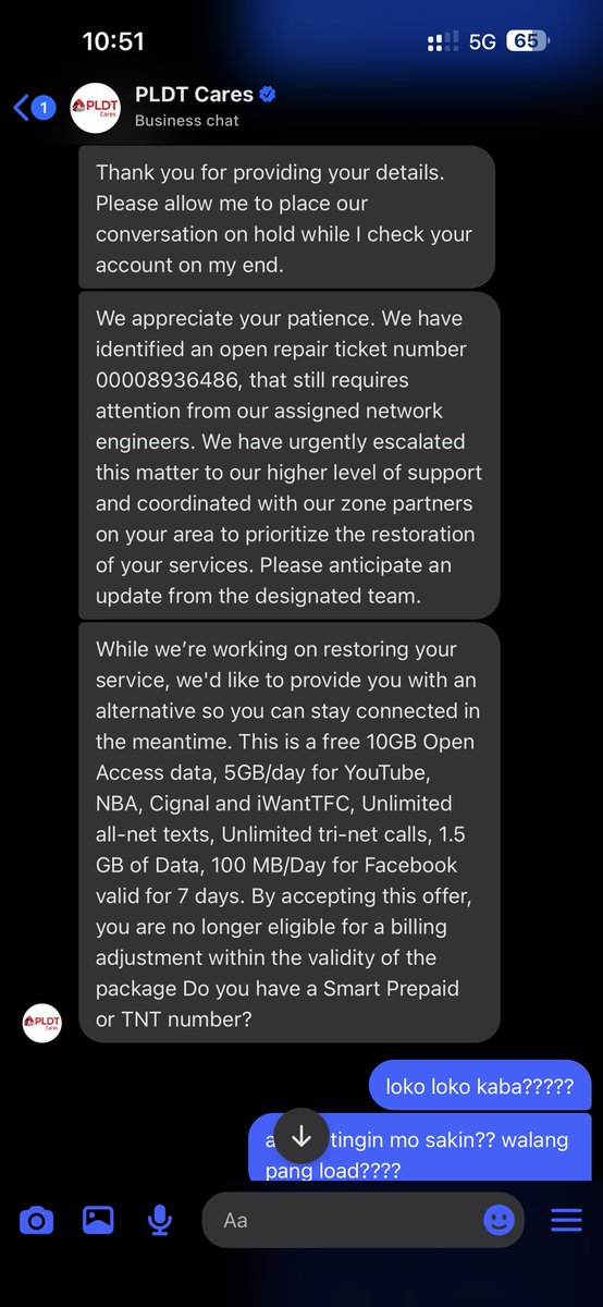 IamMJDC's tweet photo. @PLDT_Cares @pldt @PLDTHome @PLDTEnterprise  @TV5manila  @tv5newsnow https://t.co/GHMOtOCicR