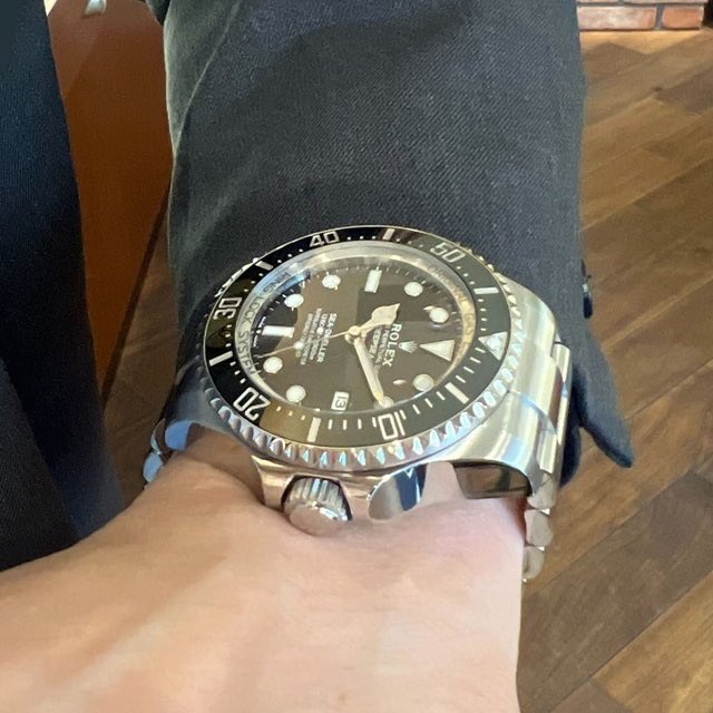 909kyoto's tweet photo. ロレックス ディープシー 中古品
商品番号:273423
Ref.126660 ブラック
年式:2022年製(Ser.ランダム品番)
SPEC:44mm/SS
付属品:BOX・保証書
https://t.co/qibfh2NSBE
ストックリスト
https://t.co/wp62qFwFWt
#rolex #deepsea #Ref126660 #クォーク https://t.co/0LWmiHAba8