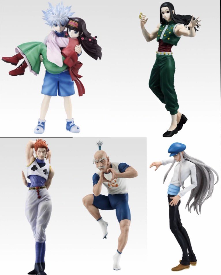 kuknoa's tweet photo. 【交換】一番くじ ハンターハンター HUNTER×HUNTER ZAOLDYECK FAMILY

譲)D賞、E賞ナニカ、G賞G-2,G-3、H賞、I賞、J賞青丸

求)H賞ゴトー、I賞アルカ、J賞赤丸、画像3枚目

フィギュア同士での交換希望しております,

郵送もしくは都内手渡し希望です。 https://t.co/SaE2czy519