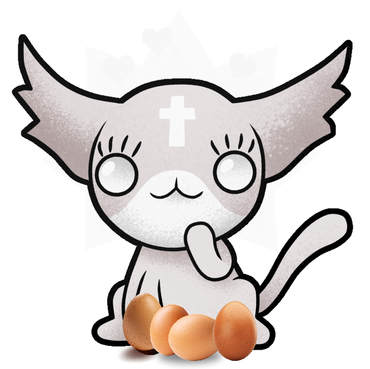 Silliestboy300's tweet photo. Marshmallow and her 4 eggs https://t.co/0gPZ7JEStl