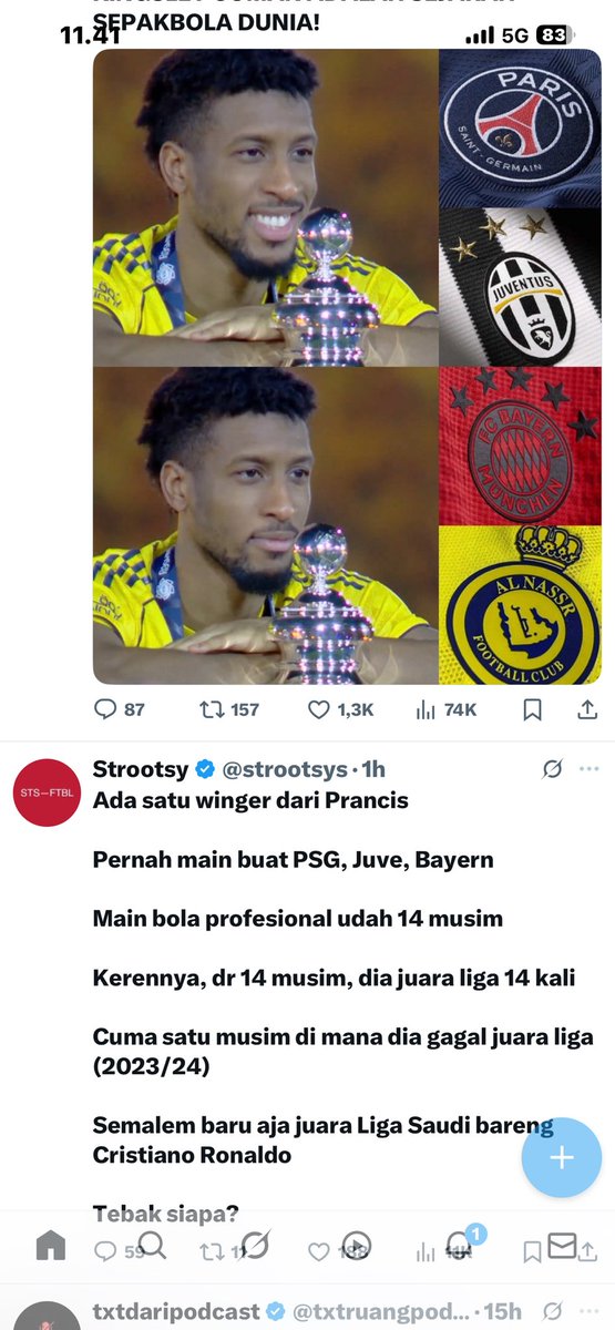 frizkysan's tweet photo. @strootsys Jawabannya di postingan atas 😂😂 https://t.co/ta3A1P95Wy