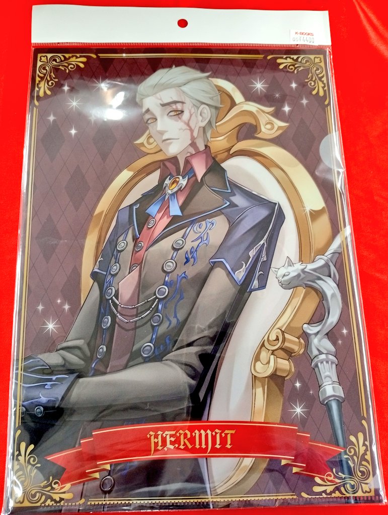 入荷情報】 第五人格 IdentityV コラボカフェ クリアファイル 隠者