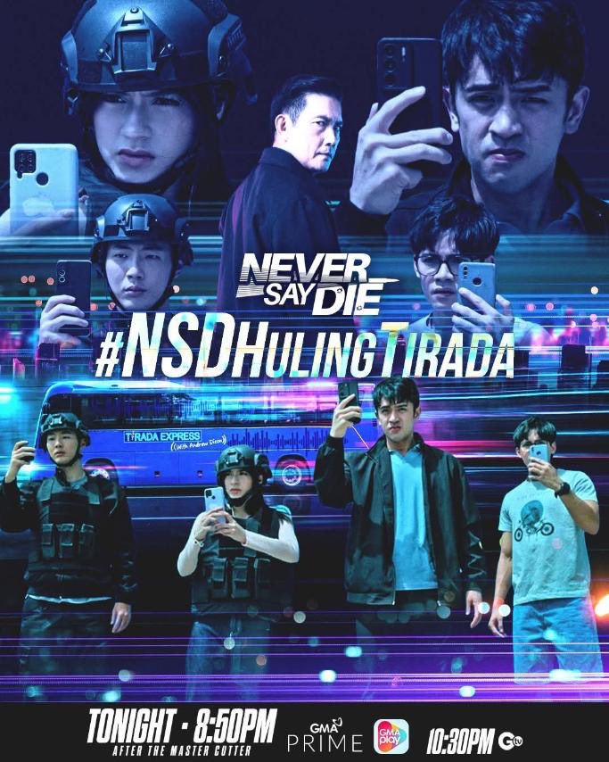 nitzcape's tweet photo. HULING TIRADA NA! 🔥 Wala nang kawala si Berdugo! 

Official hashtag: #NSDHulingTirada 
#NeverSayDieGMA | HULING GABI https://t.co/YEAC0CWEly