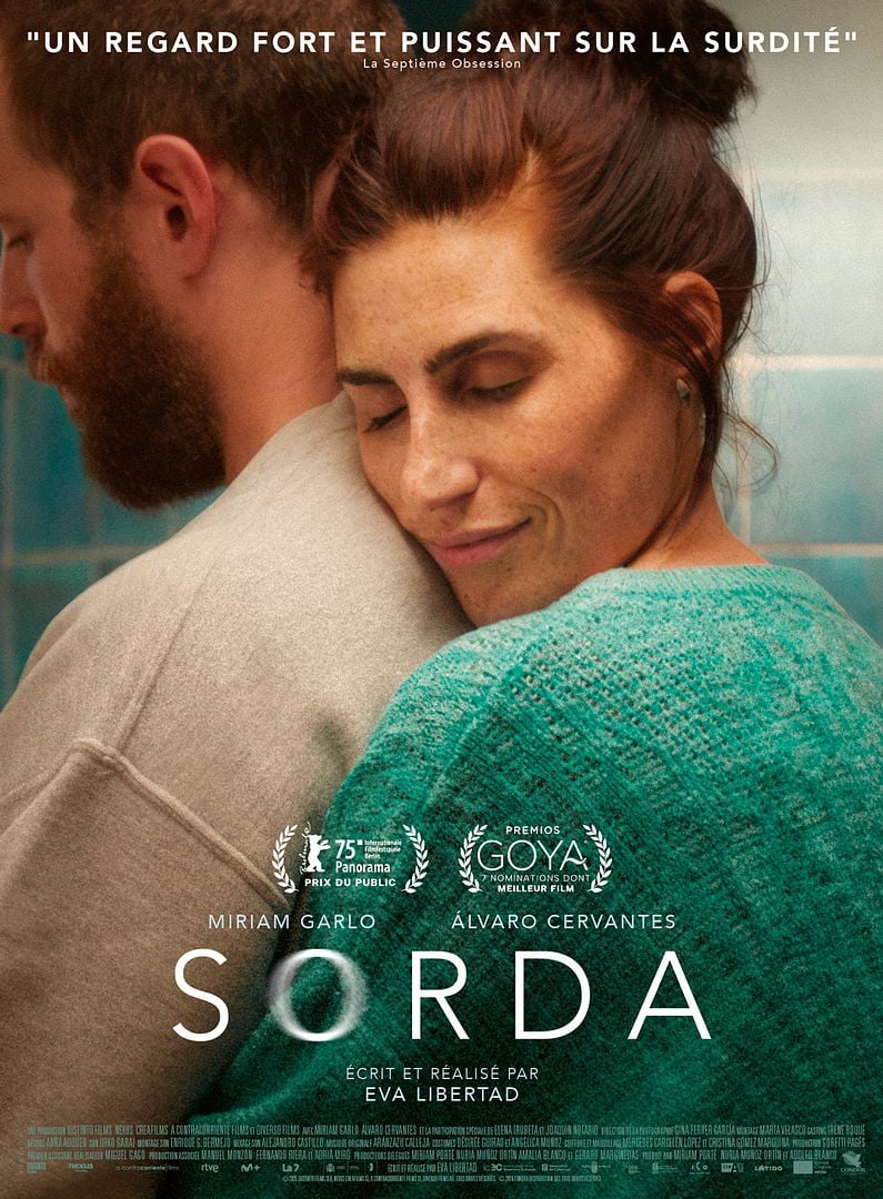 gerrybourd's tweet photo. Sorda raconte l'histoire d'une jeune femme sourde qui devient mère. C'est un film fort qui présente naturellement un sous-titrage particulier pour les malentendants. Au départ, cela peut surprendre, mais après j'ai trouvé que cela renforçait son impact. https://t.co/kJUsrtNhOR
