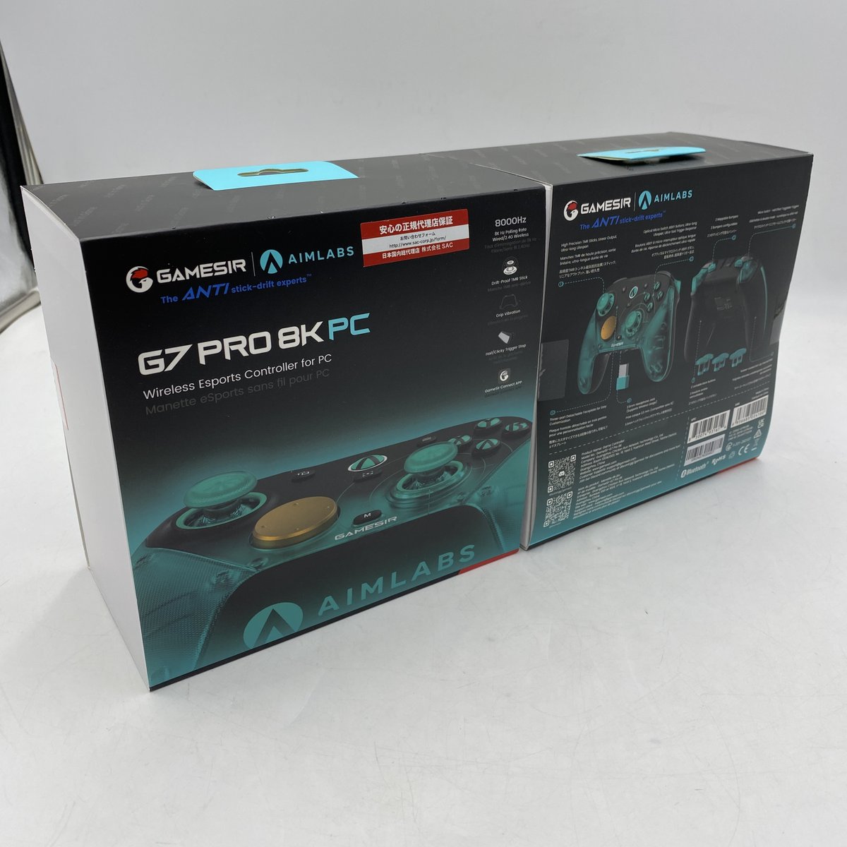 PK_chiba's tweet photo. 【新商品入荷情報】
#GameSir x #Aimlab のコラボ
ついにコントローラーも8Kポーリングレート！
GameSir G7 Pro 8K PC Aimlab Edition　¥15,990

✅有線、2.4GHzワイヤレス、Bluetoothで接続可能
8Kポーリングレートは有線/USBドングル接続時のPCに対応です✨

#パソコン工房　
#千葉市 https://t.co/3Gz7WCat0f