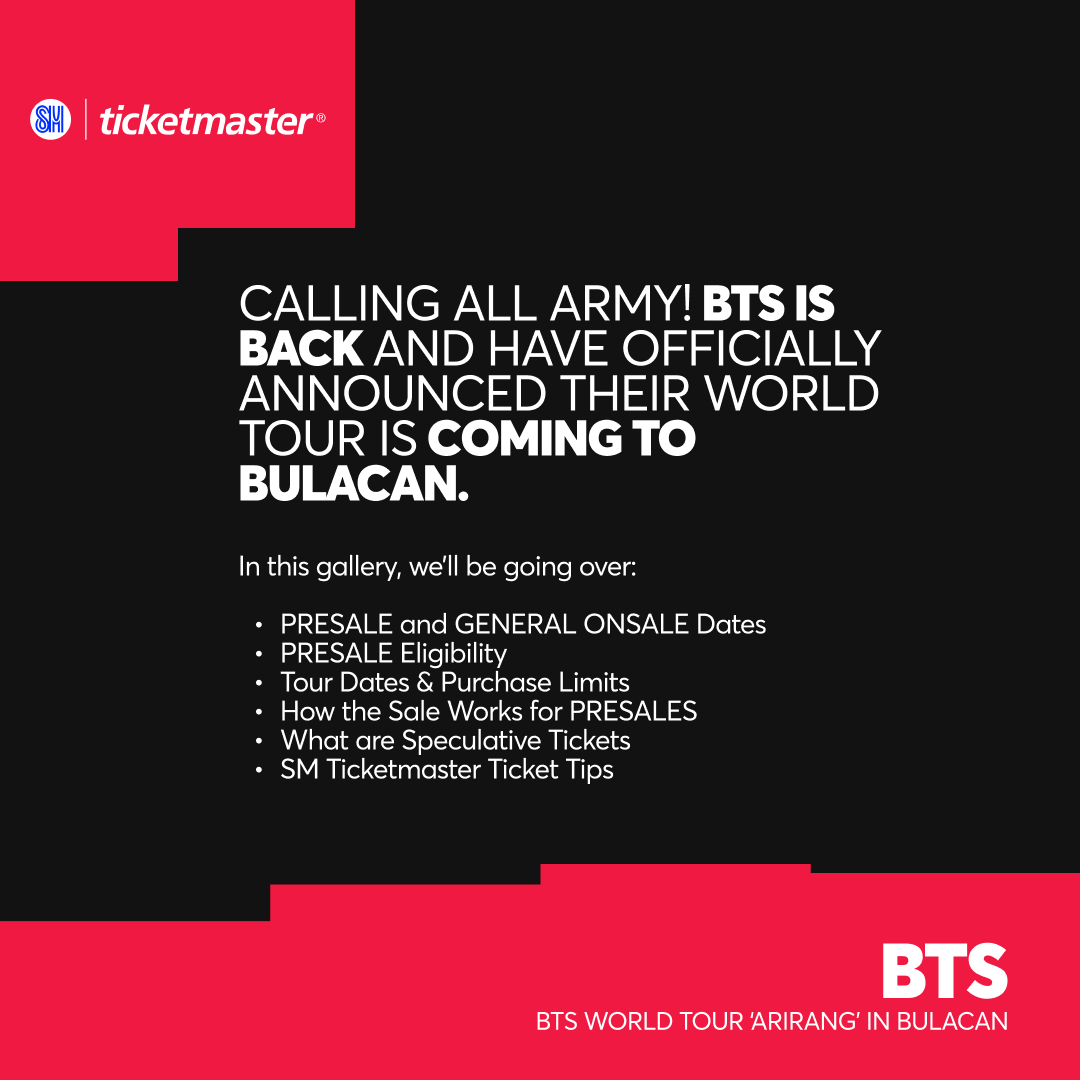 SM Ticketmaster Philippines tweet media