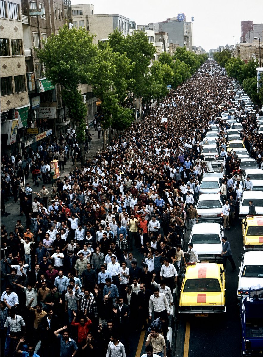 radar1918's tweet photo. خرداد ۱۳۸۵ را می‌توان یکی از نقاط عطف در تاریخ معاصر آذربایجان دانست؛ ایامی که انتشار یک کاریکاتور در روزنامه ایران در قالب متنی به ظاهر ساده‌سازی‌شده و در بخش کودک، اما با مضمونی تحلیلی به بستری برای بروز انباشتی از احساسات تاریخی، هویتی و سیاسی بدل شد.
تظاهراتی که در پی آن شکل گرفت، نشانه‌ای از شکاف‌های عمیق‌تر در حوزه هویت، زبان و احساس تعلق بود.
در این میان، برجسته شدن شعارهای ملی‌گرایانه به‌ویژه با رنگ‌وبوی تورک‌گرایی و تاکید بر حفظ هویت نشان داد که جامعه آذربایجان در حال بازتعریف نسبت خود با کلیت حیات سیاسی و فرهنگی ایران است. این بازتعریف، بیانگر نوعی فاصله‌گیری ذهنی و اعتراضی از ساختارهای مسلط، هژمونی فارسی و روایت‌های رسمی بود. قیامی سراسری که تبریز، اورمیه، اردبیل، خوی، اهر، قوشاچای(میاندوآب) سولدوز، مشگین‌شهر(خیو) و بسیاری از شهرهای دیگر در آذربایجان را فرا گرفت. و دهها تن توسط دستگاه سرکوب هم در تظاهرات و هم در بازداشتگاههای ارگان‌های اطلاعاتی جانشان را از دست دادند. صدها فعال دانشجویی و معترض دستگیر و روانه زندان شدند.
یاد شهدای قیام بزرگ آذربایجان گرامی باد!