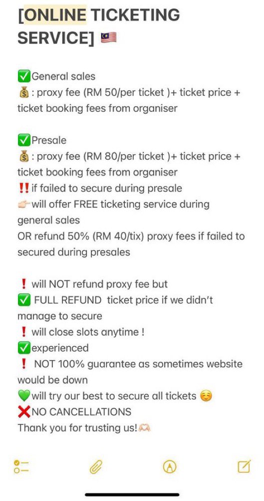 ❌BTS KL🇲🇾 TICKETING SERVICE /FANSIGN APPLICATION tweet media