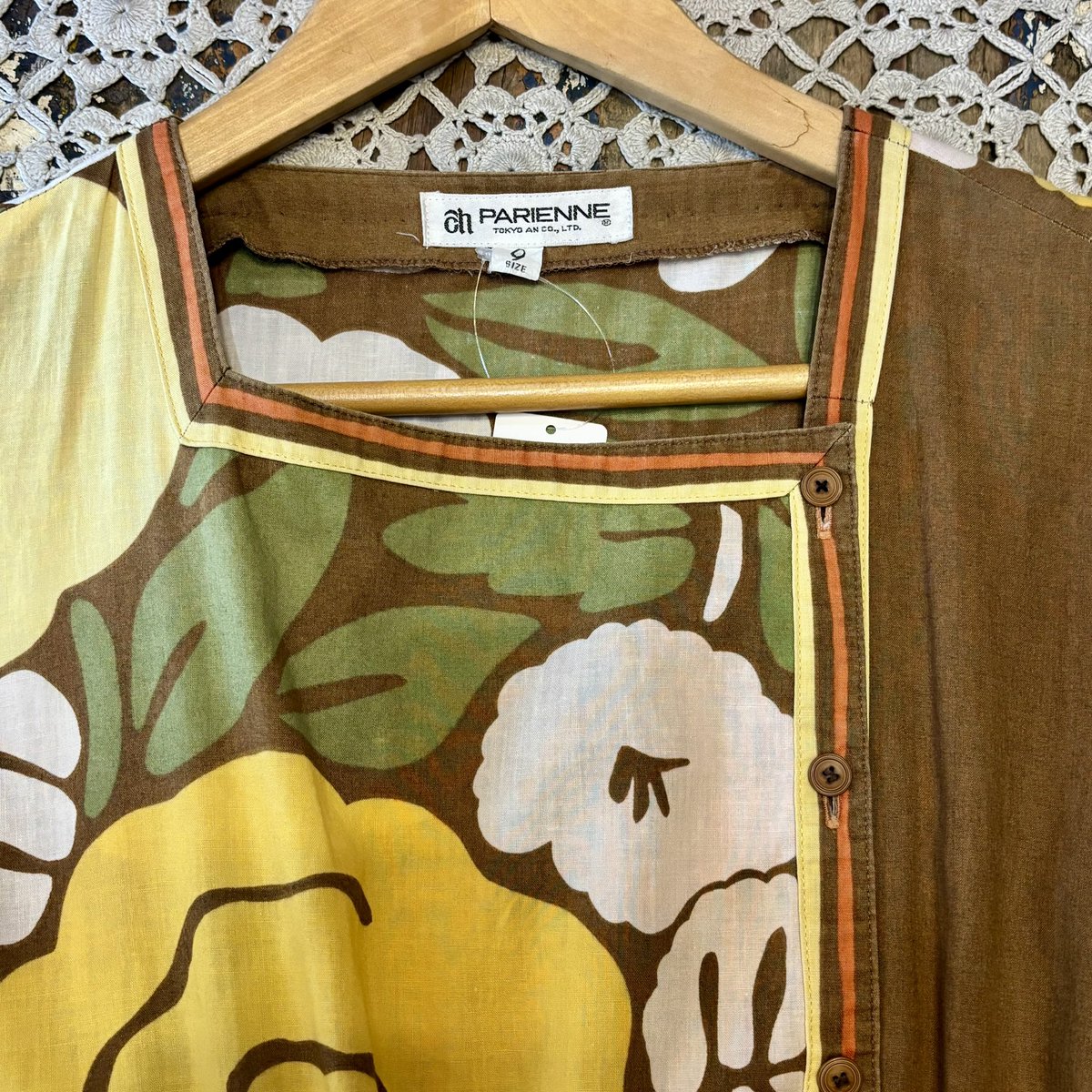 ◎通販可能◎ 🍔70's onepiece🍔 *an* お色味はブラウンです🥨 季節感