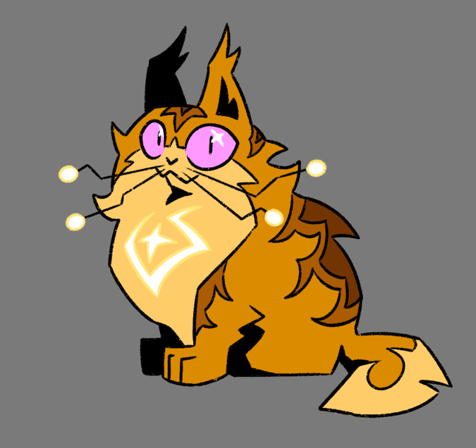 TableKnightEN's tweet photo. McClane has come a long way!

From an early concept to his current UnderMire design, our 1000 year old ghost cat has only gotten sharper, stranger and a little more magical.

Still judging you though..
#indiegame #roguelite #gamedev #indieart https://t.co/wZYQTTr9F0
