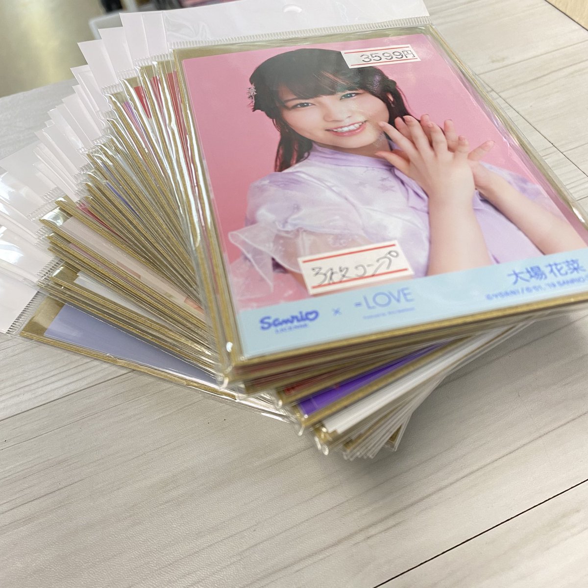 ＝LOVE 大場花菜直筆生写真コンプ LOVE 大場花菜 生写真 コンプの通販 by chiro's shop｜ラクマ