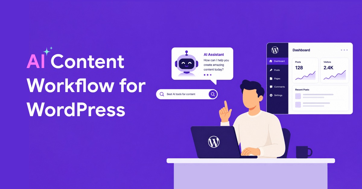 b_plugins's tweet photo. Most WordPress bloggers waste hours switching between tools just to publish one post.

Here's a smarter workflow using AI + bBlocks + Advanced Post Block — from idea to published post, all inside WordPress.

https://t.co/l7RPy5ievK

#AiContentWorkflow #bBlocks #AdvancedPostBlock https://t.co/86R5nZ41QQ