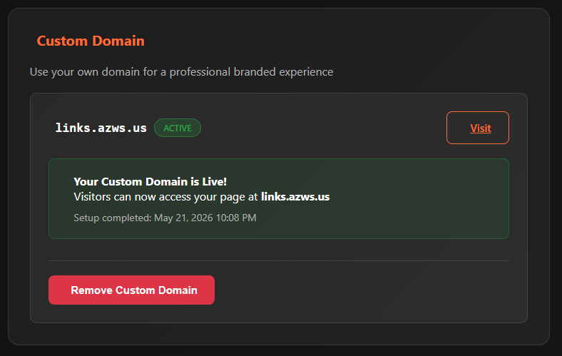 Sendit2A's tweet photo. 🔥 CUSTOM DOMAINS — FREEDOM TIER

Your link page. Your domain. Your brand. SendIt2A Freedom tier now supports custom domains. Instead of https://t.co/e9wmKszzX1, your audience hits https://t.co/CBxbSWmOeG Professional. Branded. 2A-friendly. Zero censorship. Zero apologies.

👉 https://t.co/p6I8KrUuOz