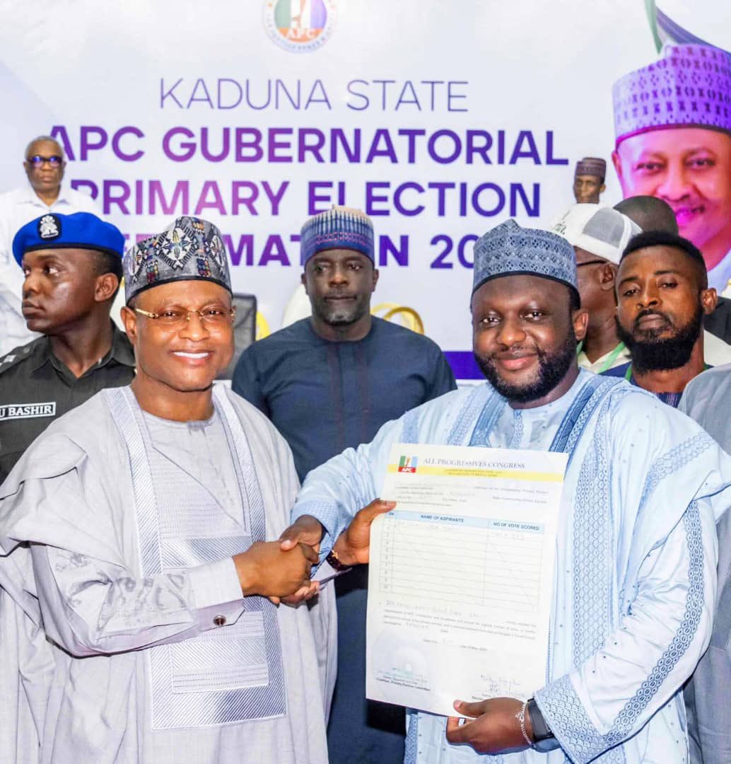 HonDanielAmos's tweet photo. I heartily congratulate the Executive Governor of Kaduna State, on his emergence as the APC flagbearer following yesterday’s affirmation in Kaduna.

This overwhelming endorsement reflects the confidence of the people in his purposeful leadership and commitment to the growth https://t.co/UjiK553L6r