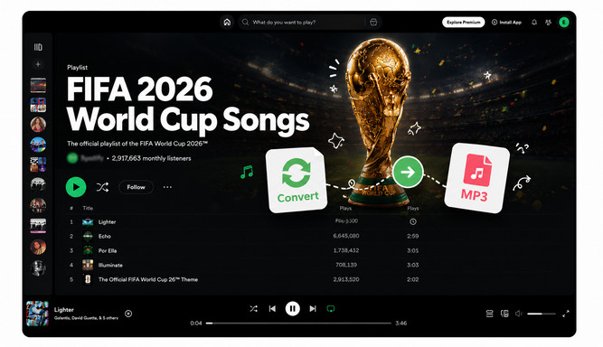 Noteburnersoft's tweet photo. How to Download World Cup 2026 Songs &amp; Playlists to MP3
>>> https://t.co/2szhsOlQ9h https://t.co/qX2UrY1SW3