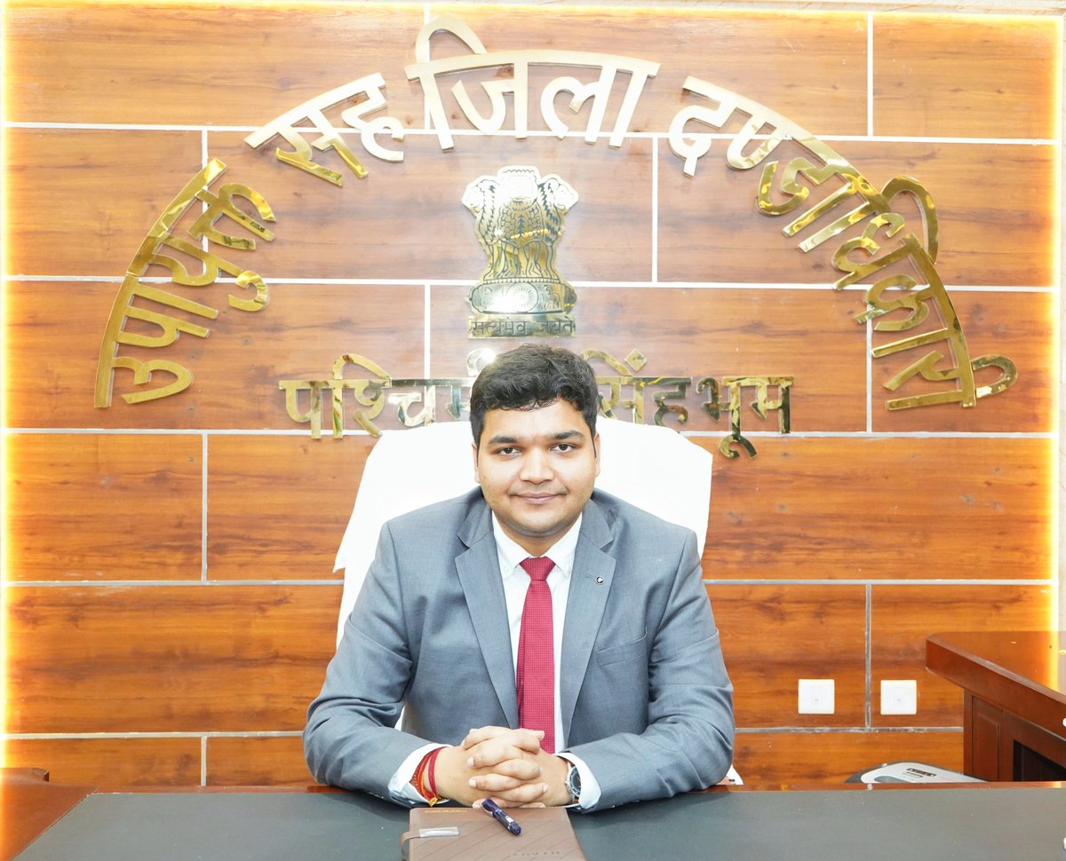 District Election Officer, West Singhbhum tweet media