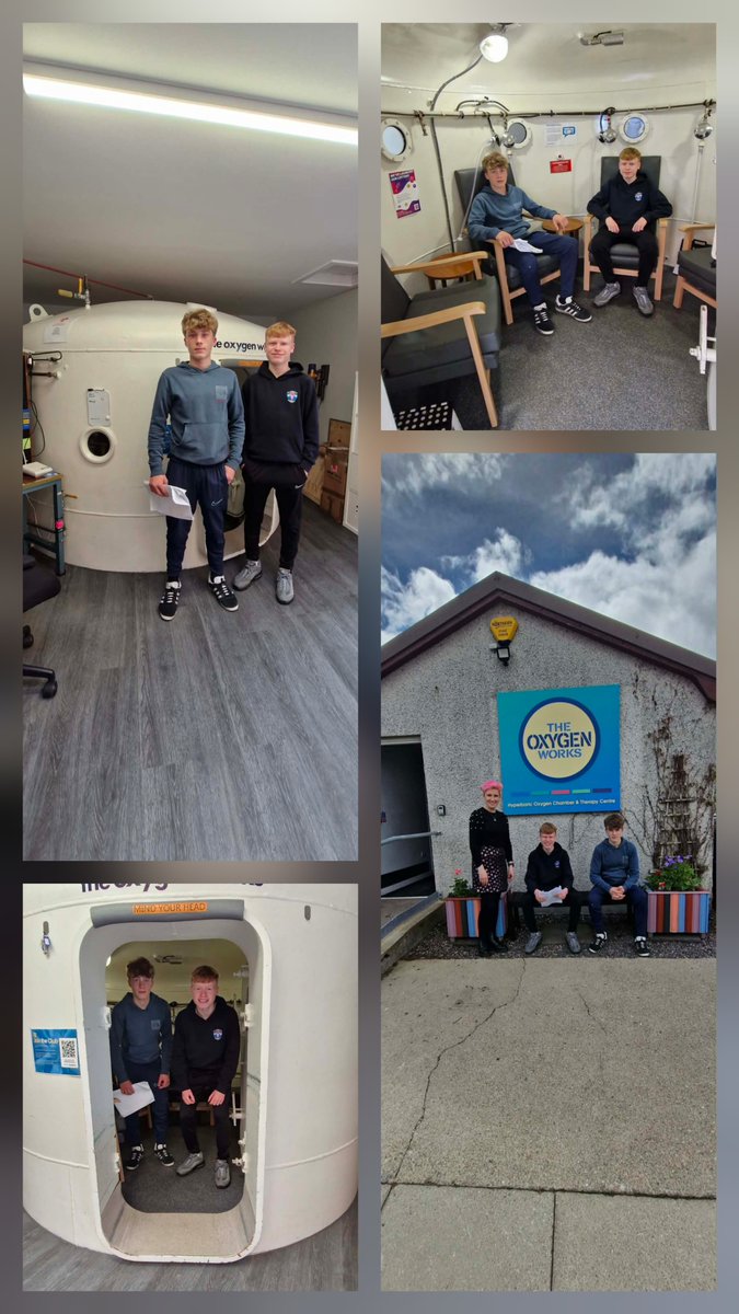 AlnessLanguages's tweet photo. Thank you to Leigh-ann from Oxygen Works who invited two of our S3 boys for a tour and interview for their YPI project. They had a great time. Shout out to Mrs Urquhart who took them along! https://t.co/VPYVpZY7qg