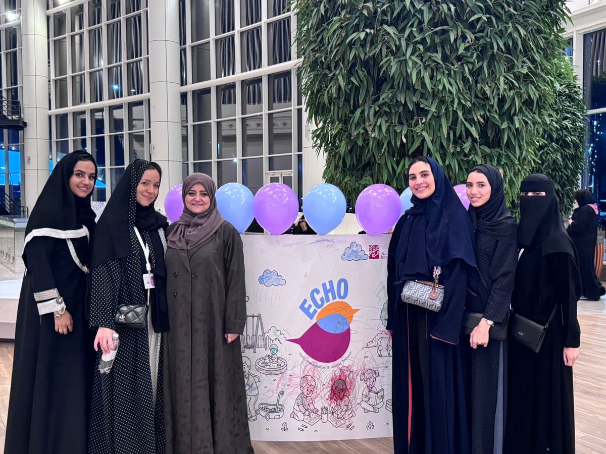 DeemaSLP's tweet photo. سعدنا بالمشاركة في فعالية ECHO في الردسي مول 🌟
قدمنا توعية مجتمعية عن مراحل تطور #النطق_واللغة و #السمع لدى الأطفال من مرحلة الجنين وحتى عمر ٣ سنوات، مع التركيز على العلامات المبكرة للتأخر وأهمية#التدخل_المبكر #SLP

فخورة بطالباتي وبالجهد الجميل اللي قدموه لخدمة المجتمع 🤍🧠👶🏻🎤 https://t.co/J60wm0J7Tq