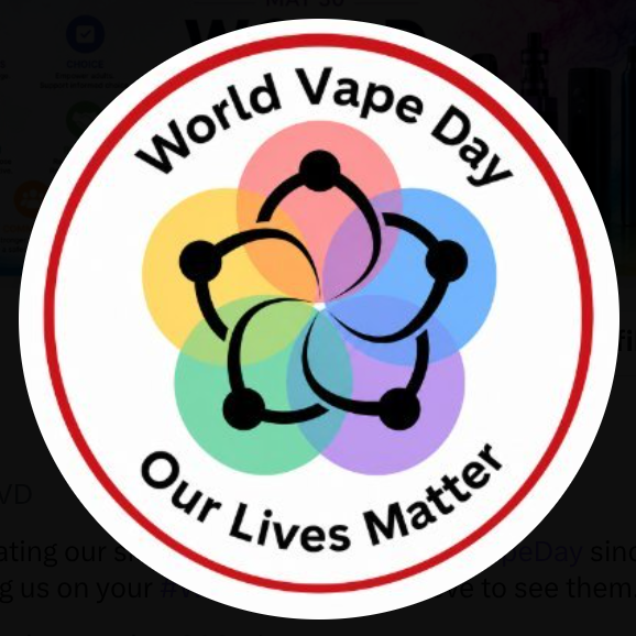 worldvapedayWVD's tweet photo. How many years smoke-free will you be celebrating on #WorldVapeDay? https://t.co/zC8T6P6Aio