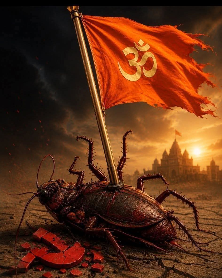 GopalCh08845002's tweet photo. जब तक भगवा ध्वज थामे एक भी राष्ट्रवादी जीवित है कोई भी कीड़ा, कॉकरोच या सुअर  इस राष्ट्र को नहीं खा सकता ।
निश्चिंत रहिए ....... उत्तर प्रदेश  में हम है 
गोपाल सिंह चाहर 
प्रदेश महामंत्री अन्तर्राष्ट्रीय हिन्दू महासंघ भारत https://t.co/pfEc8DsDZh