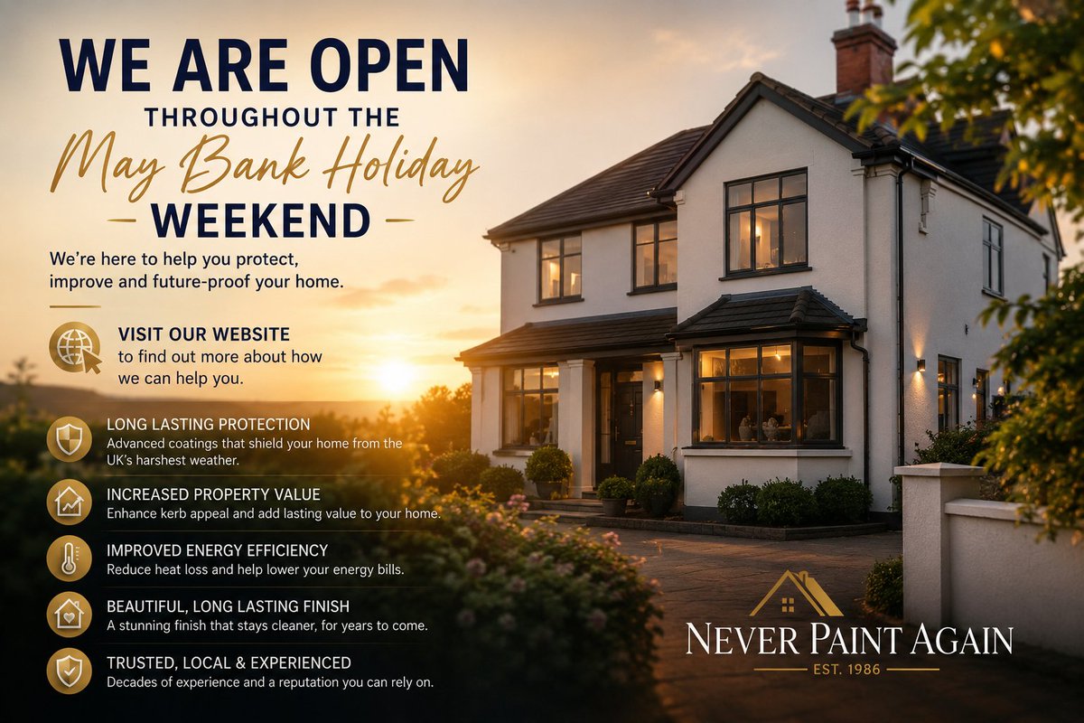 Never Paint Again UK tweet media